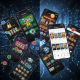 Split image showing the contrast between fragmented online casino and sportsbook accounts (left, chaotic with warning signs) and a unified, secure integrated gaming platform (right, sleek and organized with secure padlock).